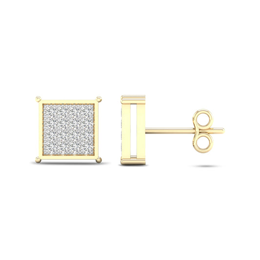 10K  0.10CT  Diamond  Earring