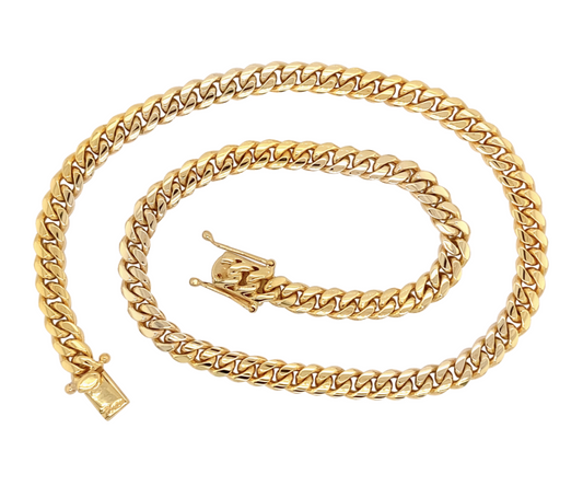 Custom 10 Karat Cuban Link Chain