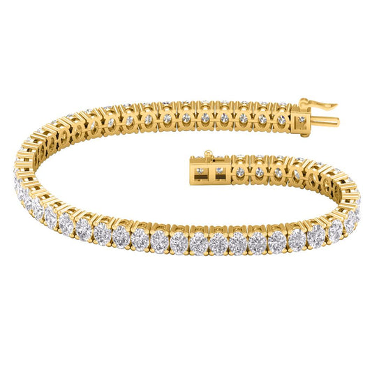 14KT-10CTW LBRACELET (Lab Grown Diamonds)