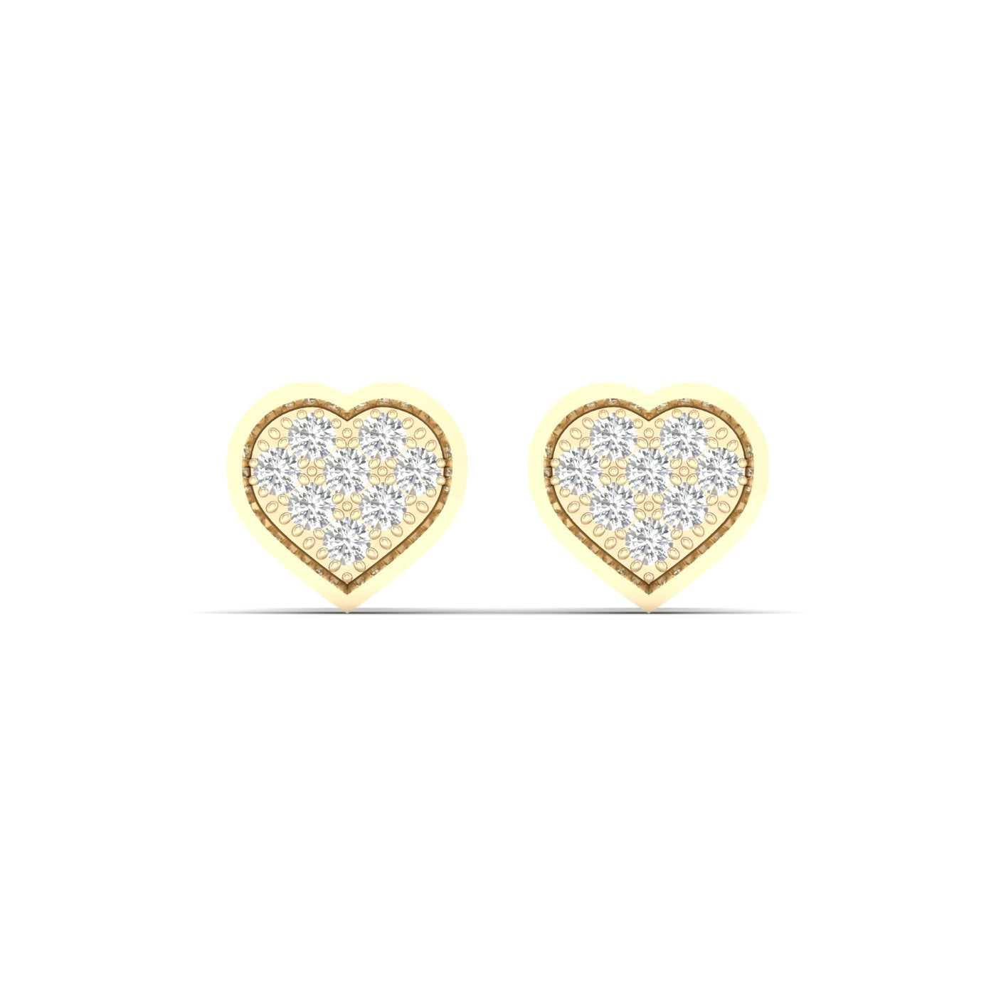 10K 0.05CT Diamond Earring