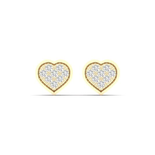 10K 0.05CT Diamond Earring