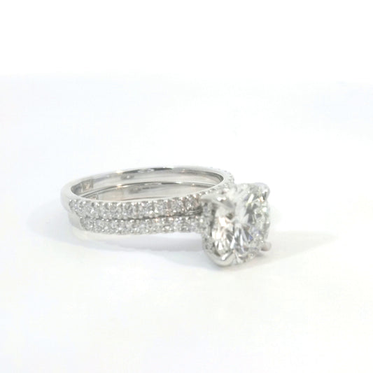 WHITE DIAMOND DUO SET RINGS