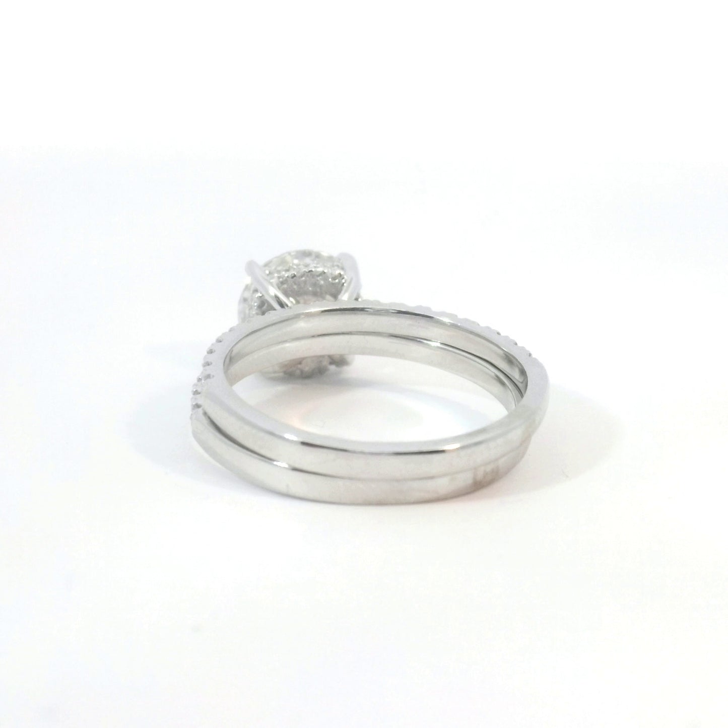 WHITE DIAMOND DUO SET RINGS