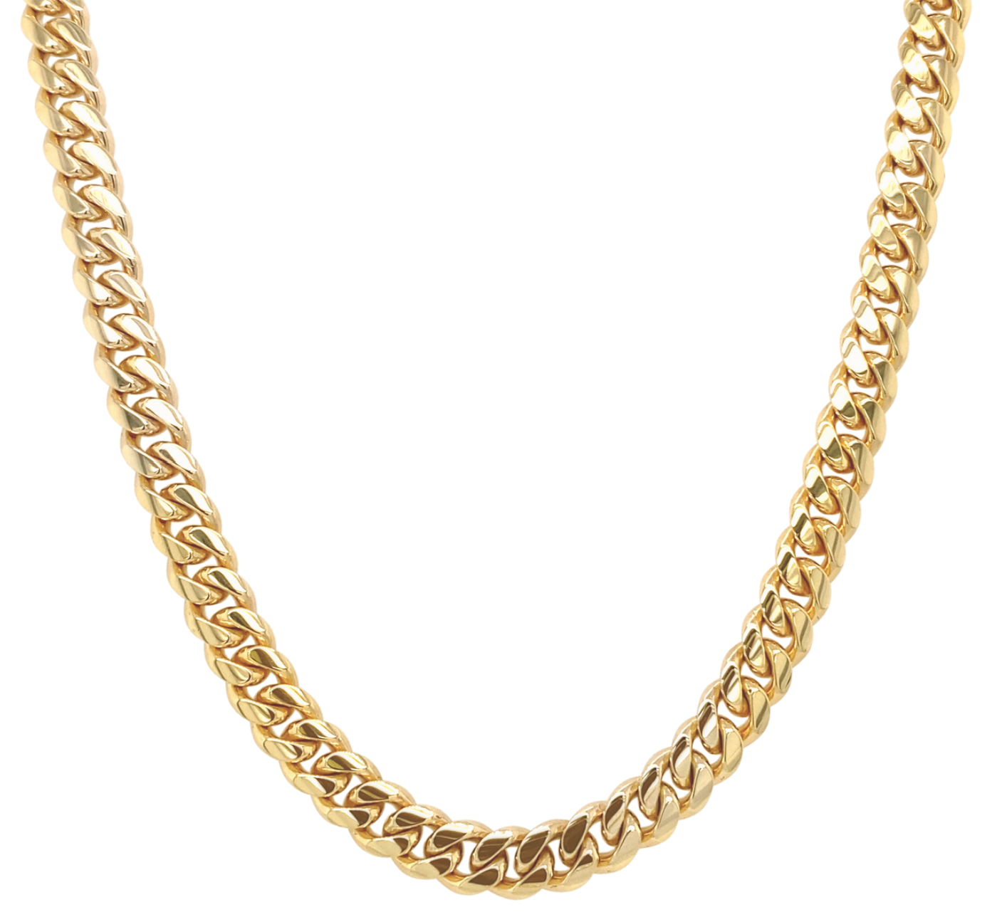 Custom 14 Karat Cuban Link Chain