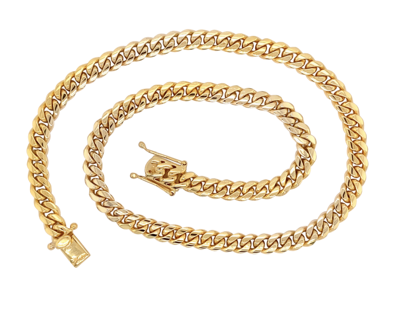 Custom 14 Karat Cuban Link Chain